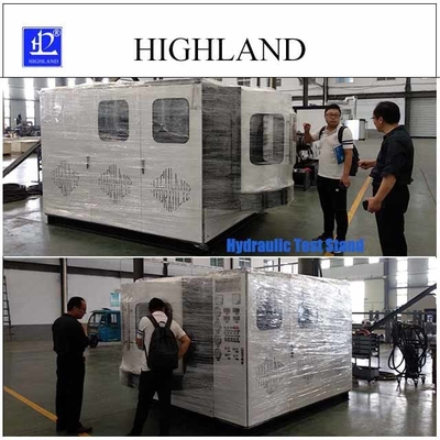HIGHLAND'dan gelen rotary sondaj cihazı için 35 Mpa basınçlı hidrolik test stendleri