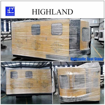 HIGHLAND'dan gelen rotary sondaj cihazı için 35 Mpa basınçlı hidrolik test stendleri