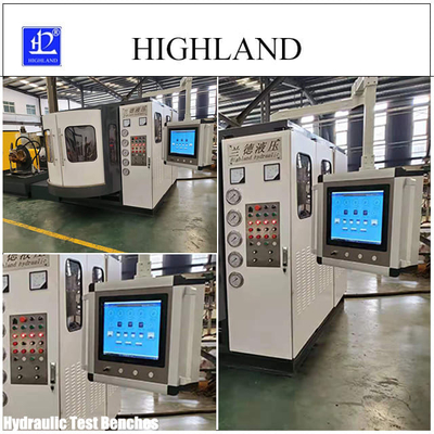 HIGHLAND Rotary Drilling Rig Hidrolik Test Koltukları 160 Kw Test Hidrolik Pompalar ve Motorlar