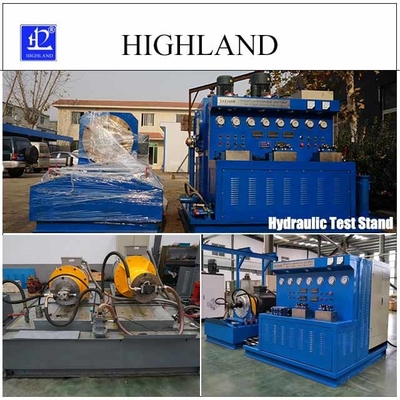 YST380 Rotary Drilling Rig Hidrolik Test Standları 90 Kw Güç Yerel Gösterim Konumu Basınç 35 Mpa