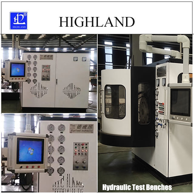 42 Mpa basınç ve 450 L/Min akış hızı ile Profesyonel Hidrolik Test Benchi