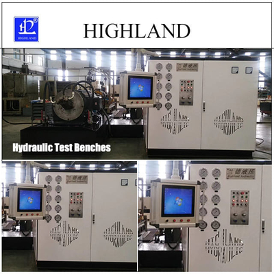 42 Mpa basınç ve 450 L/Min akış hızı ile Profesyonel Hidrolik Test Benchi