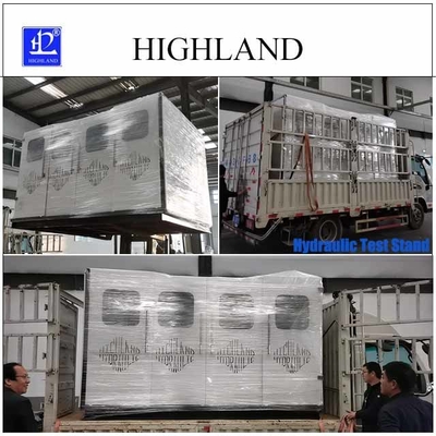 Rotary Drilling Rig Compact Structure ile Hidrolik Test Standları 380 L/Min Akış Hızı Testleri Hidrolik Motorlar
