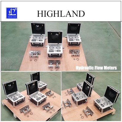 HIGHLAND Veriler Ekranı Hidrolik Akışölçerleri Çimento Karıştırıcı için En Yüksek Basınç 420 Bar