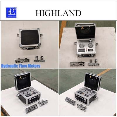 HIGHLAND Veriler Ekranı Hidrolik Akışölçerleri Çimento Karıştırıcı için En Yüksek Basınç 420 Bar