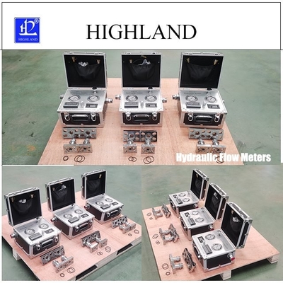 HIGHLAND Hidrolik Denetçi Güvenlik Deneme Veriler Görüntüleyici ile Hidrolik Akış Hızı