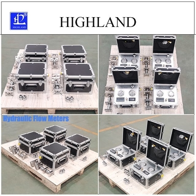 HIGHLAND Hidrolik Denetçi Güvenlik Deneme Veriler Görüntüleyici ile Hidrolik Akış Hızı