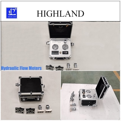 HIGHLAND Hidrolik Denetçi Güvenlik Deneme Veriler Görüntüleyici ile Hidrolik Akış Hızı
