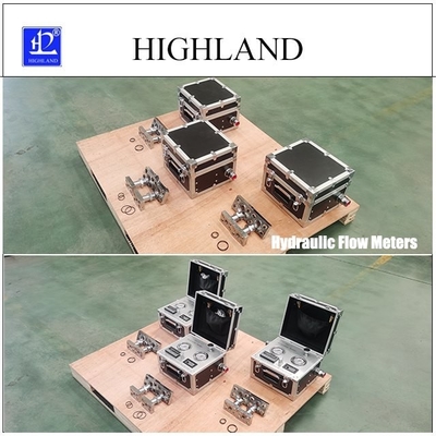 HIGHLAND Çimento Karıştırıcı Hidrolik Akışölçer Veri Görüntüsü 400L/Min Akış Hızı Testleri
