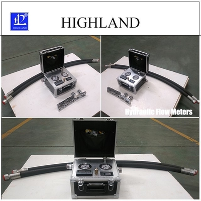 HIGHLAND Çimento Karıştırıcı Hidrolik Akışölçer Veri Görüntüsü 400L/Min Akış Hızı Testleri