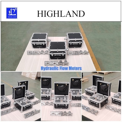 HIGHLAND Çimento Karıştırıcı Hidrolik Akışölçer Veri Görüntüsü 400L/Min Akış Hızı Testleri