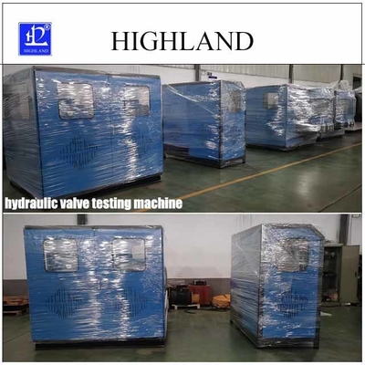 HIGHLAND Hidrolik Valf Test Tezgâhları 450 L/Min Akış Hızı Güvenilir Performans Kişiselleştirilmiş Özelleştirme