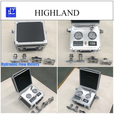 MYHT-1-4 Yağ sıcaklık aralığı için veri göstergesi ile hidrolik akış ölçerleri -20C -150C