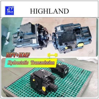 Ekim makineleri Hidrostatik iletme prensibi Hidrolik bileşenler
