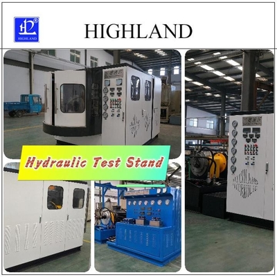 Kompakt Yapı Hidrolik Test Stajları Kaz makineleri için hidrolik pompa motor test ekipmanları