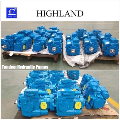 Yüksek performanslı hidrolik bileşenler için tandem piston pompası
