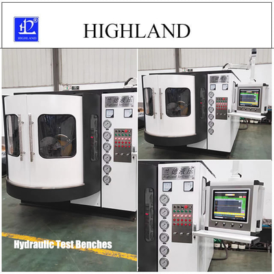 Gemi Hidrolik Test Makinesi Özellik 500 L/Min Akış Hızı HIGHLAND Test Ekipmanı