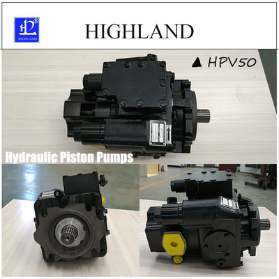 HPV110 Kapalı Döngülü Hidrolik Piston Pompaları 42Mpa Değişken Taşınımlı Piston Pompası