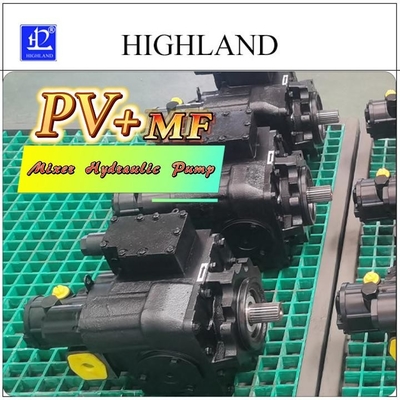 Beton karıştırıcı kamyon için yüksek verimli yüksek basınçlı Highland piston pompası