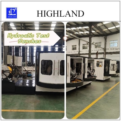 Hidrolik test makinesi özelleştirme HIGHLAND markası ile hidrolik pompa ve motor test