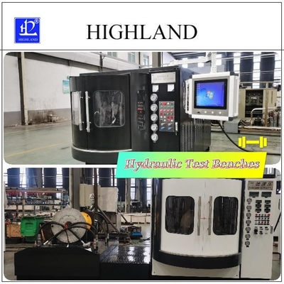 Hidrolik test makinesi özelleştirme HIGHLAND markası ile hidrolik pompa ve motor test