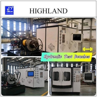 HIGHLAND Hidrolik Test Makinesi Yüksek Yağ Filtrasyon Doğruluğu ile Hidrolik Test Benchi