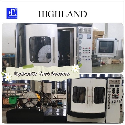 HIGHLAND Hidrolik Test Makinesi Yüksek Yağ Filtrasyon Doğruluğu ile Hidrolik Test Benchi