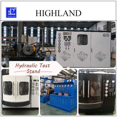 HIGHLAND endüstriyel uygulamalar için 42 Mpa basınçlı hidrolik test stendleri ekipman test sistemi