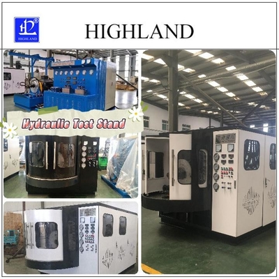 HIGHLAND endüstriyel uygulamalar için 42 Mpa basınçlı hidrolik test stendleri ekipman test sistemi
