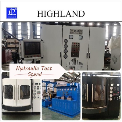 Hidrolik Test Standları Tamamen Otomatik HIGHLAND Marka Testleri Hidrolik Pompalar Ve Motorlar