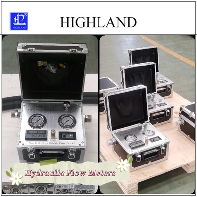 HIGHLAND Hidrolik Akışölçerleri Alınabilir Tasarım Yağı Sıcaklık Aralığı -20C -150C