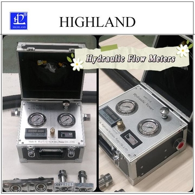 HIGHLAND Hidrolik Akışölçerleri Alınabilir Tasarım Yağı Sıcaklık Aralığı -20C -150C
