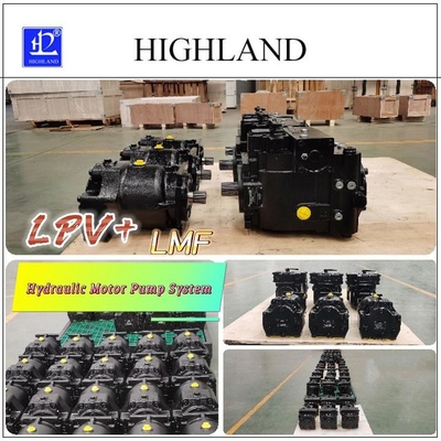 LPV90 Serisi pirinç toplayıcı için hidrolik motor pompa sistemi