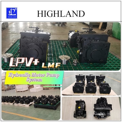 LPV90 LMF90 Kapalı Loop Hidrostatik Transmisyonlar için Hidrolik Ekseli Piston Pompaları