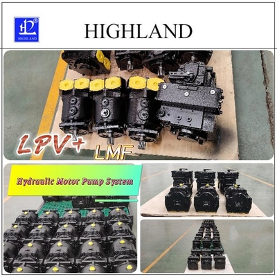 El ve Hidrolik Değişken Kontrol Ekseli Piston Pompaları 90ml/r LPV90 LMF90
