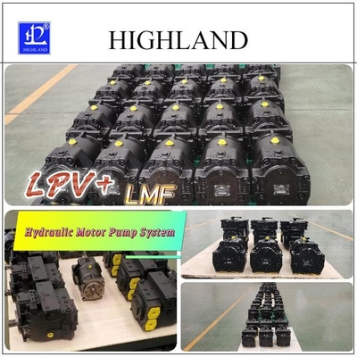 El ve Hidrolik Değişken Kontrol Ekseli Piston Pompaları 90ml/r LPV90 LMF90