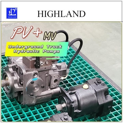 Hızlı çalışan yeraltı kamyonu hidrolik pompalar PV22 MV23