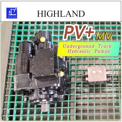 Hızlı çalışan yeraltı kamyonu hidrolik pompalar PV22 MV23