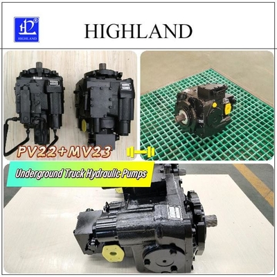 Yeraltı kamyonları için Yüksek Hızlı Şanzıman Hidrolik Piston Pompaları