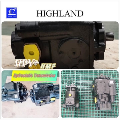 El yükleme hidrolik motor pompa sistemi dökme demirle