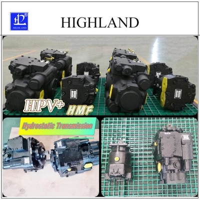 176KW Sürekli Güçlü Hidrolik Motor Pompası En Yüksek Çevre 130ml/R