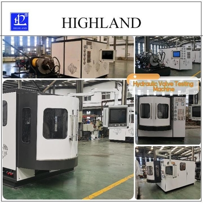 Hidrolik Valf Sistemi Test HIGHLAND Hidrolik Valf Test Makinesi Özel Fabrika