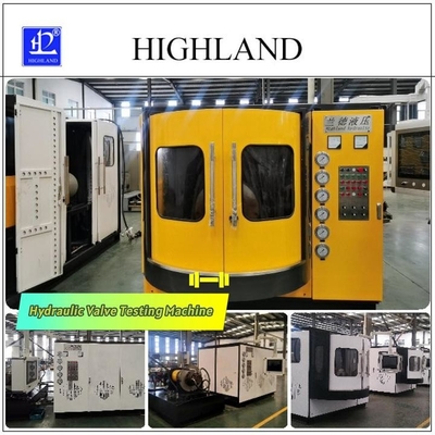 Hidrolik Valf Sistemi Test HIGHLAND Hidrolik Valf Test Makinesi Özel Fabrika