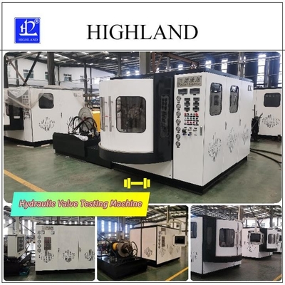 Hidrolik Valf Sistemi Test HIGHLAND Hidrolik Valf Test Makinesi Özel Fabrika
