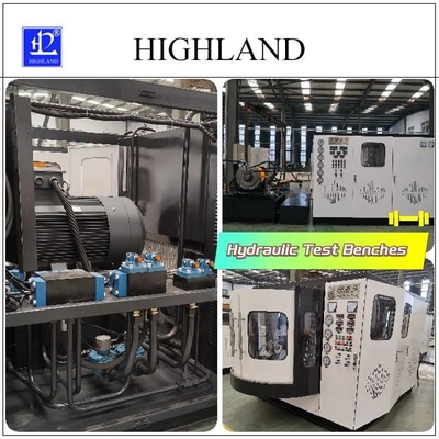 Deneme Makinesi Hidrolik Deneme Masaları 500 L/Min Akış Hızı 42 Mpa Pompalar ve Motorlar İçin Basınç
