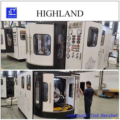 Modüler düzenli pompa ve motorları test etmek için 110 Kw hidrolik test bankları