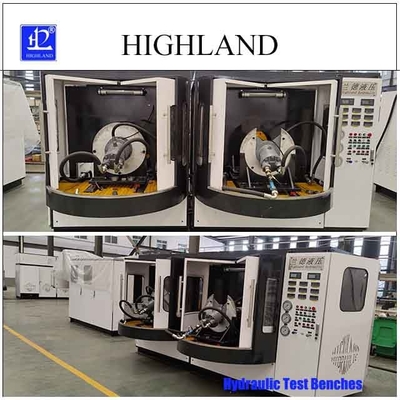 Modüler düzenli pompa ve motorları test etmek için 110 Kw hidrolik test bankları