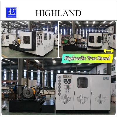 Tam otomatik hidrolik test makinesi özelleştirme 450 L/min akış hızı ile