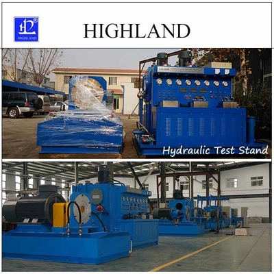 380 L/Min Akış Hızı Pompalar ve Motorlar İçin Hidrolik Test Standları