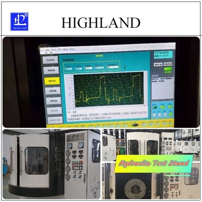 42 Mpa Basınçlı Hidrolik Test Stajları YST380 380 L/Min Akış Hızı Kesin Test için